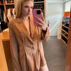 A.L.C. LACE UP BLAZER